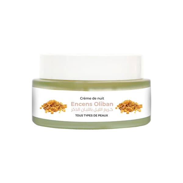 Arbio crème nuit encens oliban