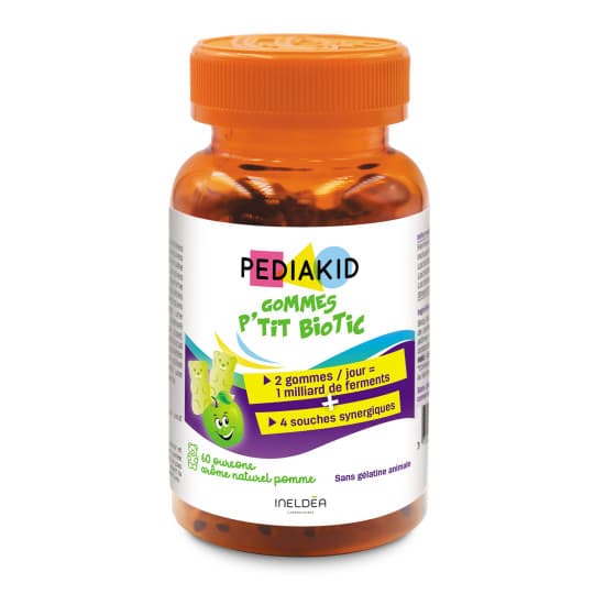Pediakid P’tit Biotic 60 Oursons