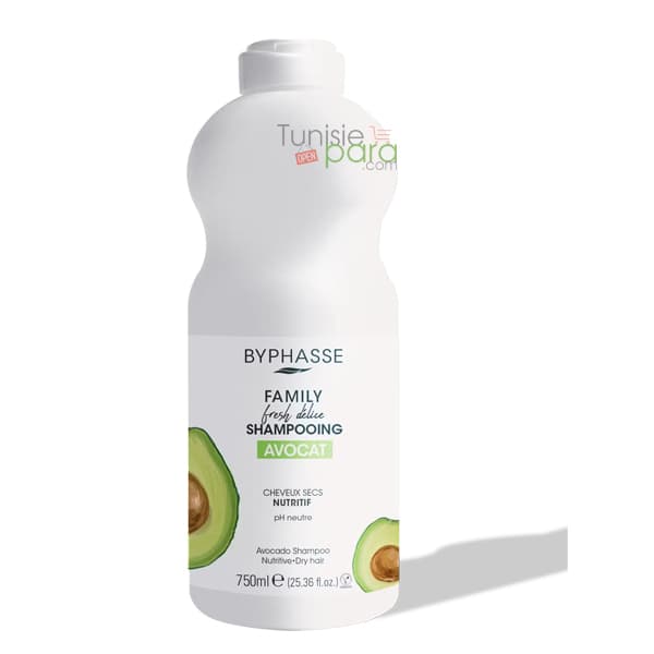 BYPHASSE FRESH FAMILY SHAMPOING AVOCAT 750 ml