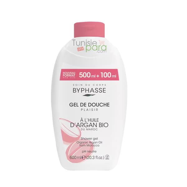 BYPHASSE GEL DOUCHE ARGAN BIO 600 ml