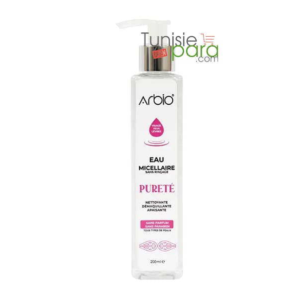 Arbio Eau micellaire pureté
