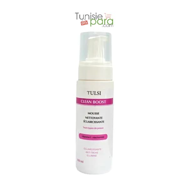 TULSI mousse nettoyante éclaircissante 200ml