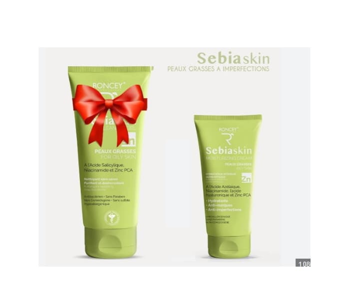 RONCEY COFFRET october rose sebiaskin gel 200ml+creme hydratante 50ml (-25%)