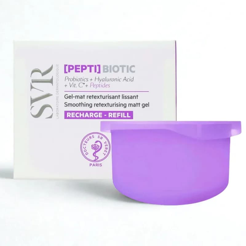 SVR PEPTI Biotic Recharge Gel Mat Régénérant Lissant 50ML