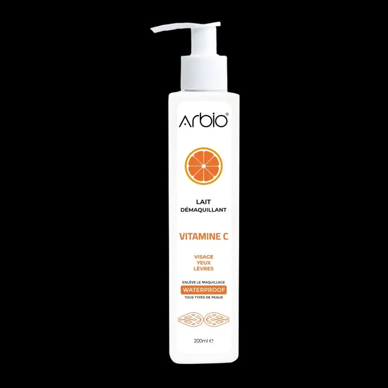 ARBIO Lait démaquillant vitamine C