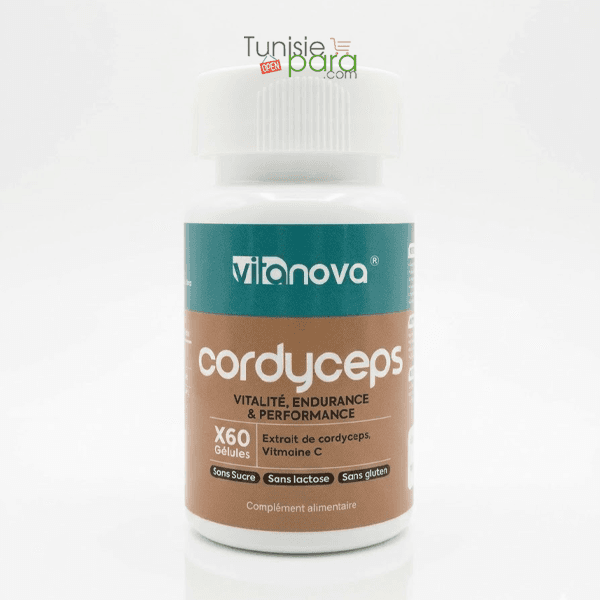 VITANOVA Cordyseps Booster de Vitalité Endurance et Performance Sportive