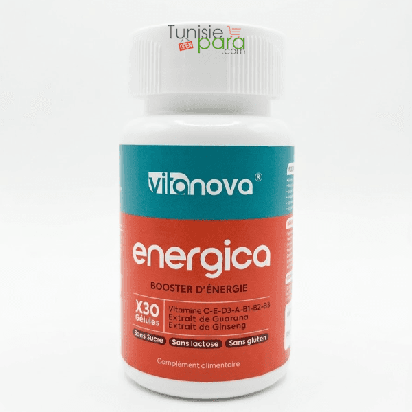 VITANOVA ENERGICA Booster d’Énergie Naturel pour une Vitalité Durable