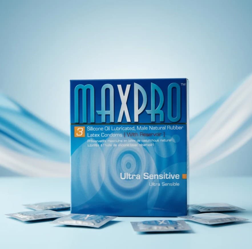 preservatif MAXPRO sensitive boite de 3