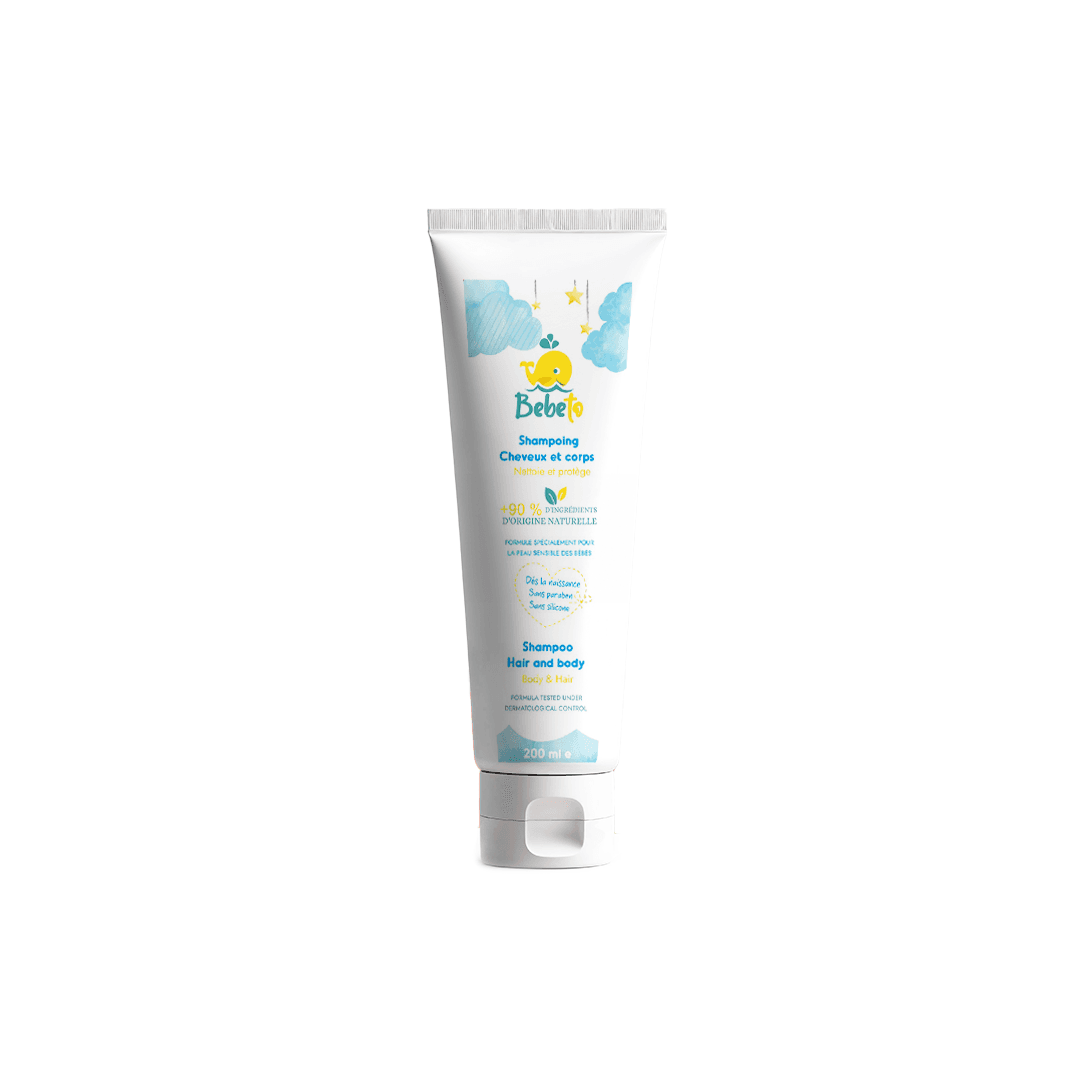 Bebeto Shampooing Cheveux et Corps 200ml