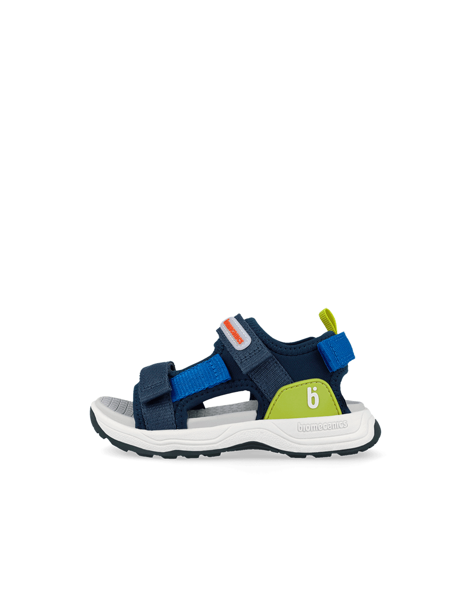 Sandales de sport pour garçon – Bleu Marine et Vert Lime REF: 262242-A089