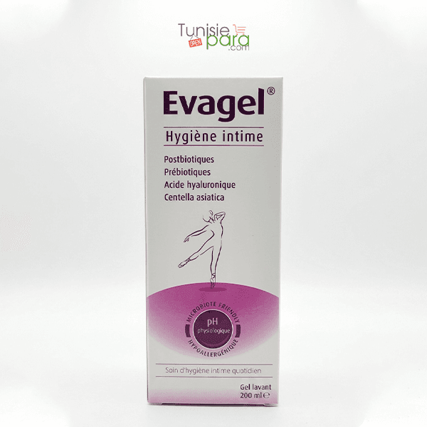 Evagel Gel Lavant Doux pour l’Hygiène Intime Quotidienne