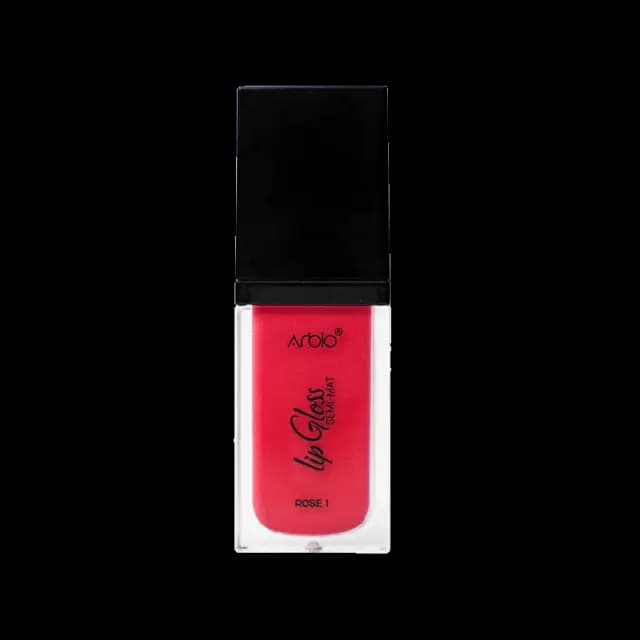 ARBIO lip gloss semi matte rose 01