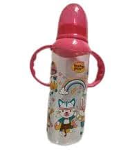 BABY PUR biberon avec anse 250ml rose 75203