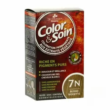 3 CHENES COLOR & SOIN COLORATION BLOND NOISETTE 7N