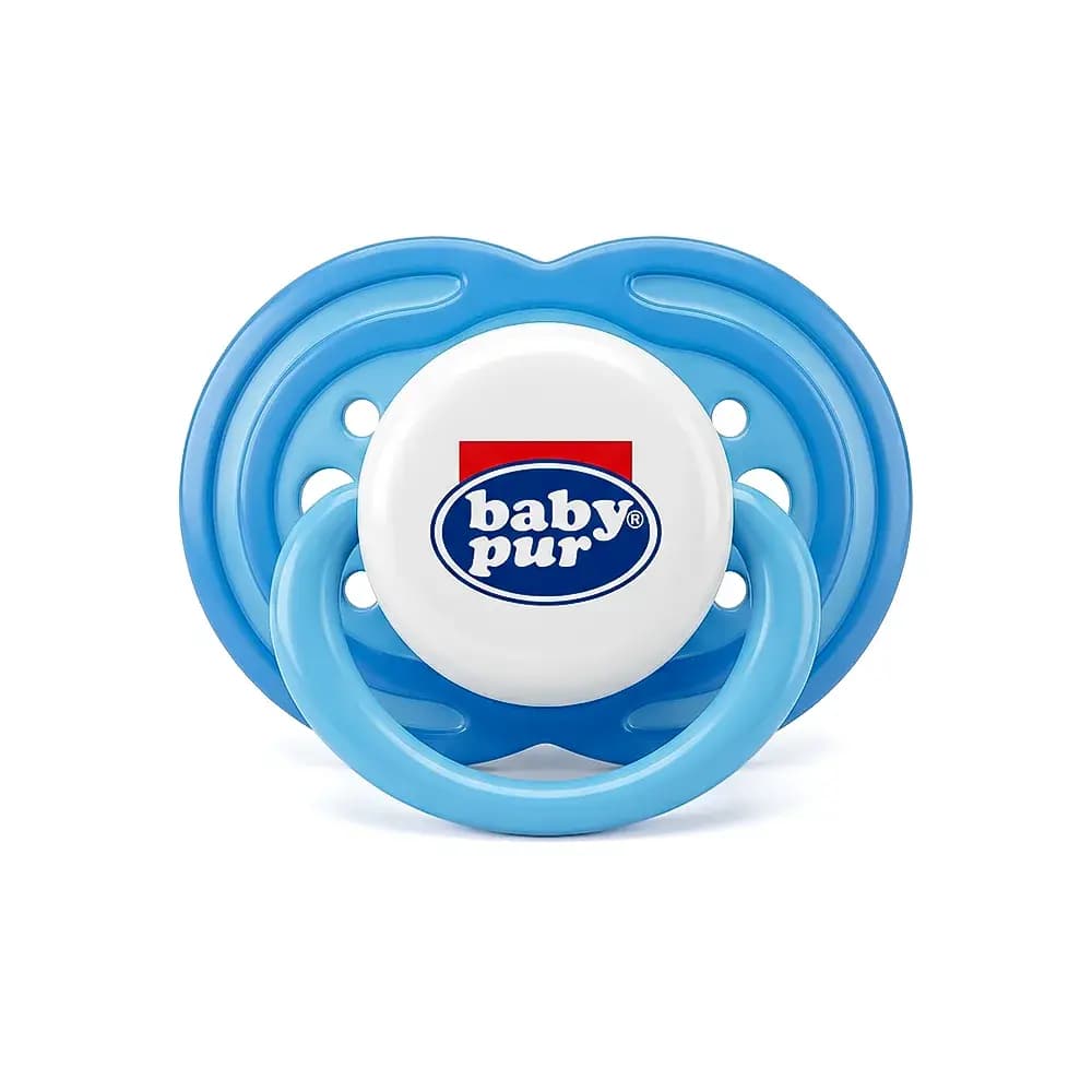 Baby Pur Sucette Pretty bleu 6M+ Ref 78202