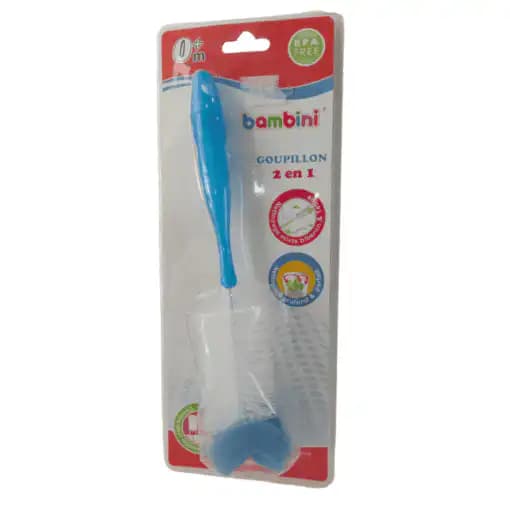 BAMBINI goupillon 2 en 1 ref 440 bleu