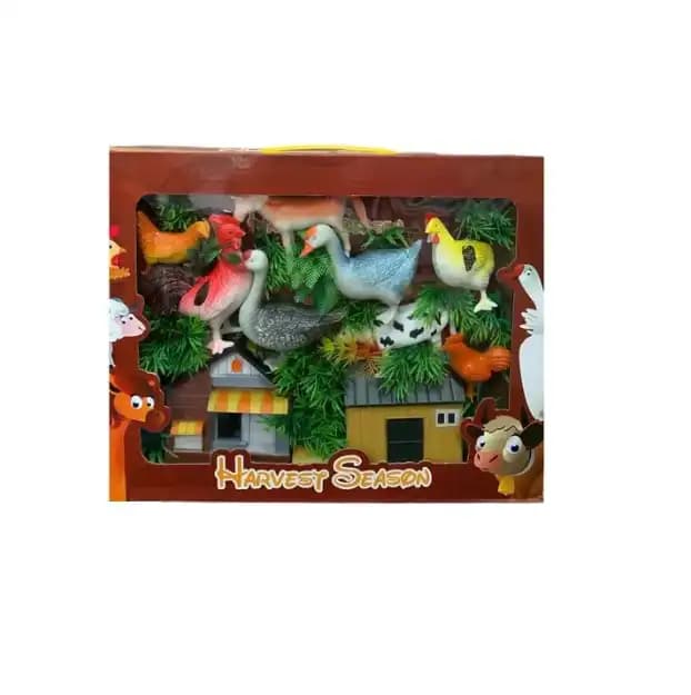 jouets : coffret animaux de la ferme harvest season