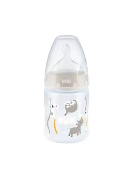 NUK First choice Biberon Temperature controle GRIS 0-6M 150ML