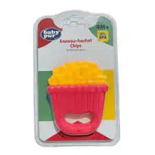 BABY PUR ANNEAU HOCHET CHIPS EXTRA SOUPLE ROSE 4M+ REF BC040002