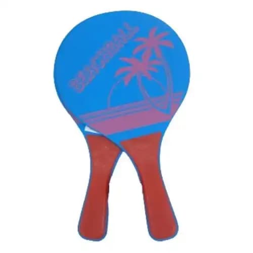 jouets : 2 raquette pour plage beachball