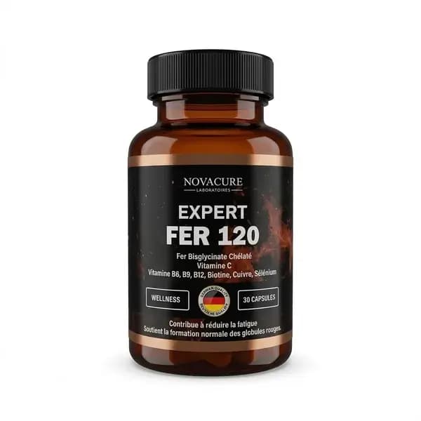 NOVACURE EXPERT FER 120 – 30 Gélules