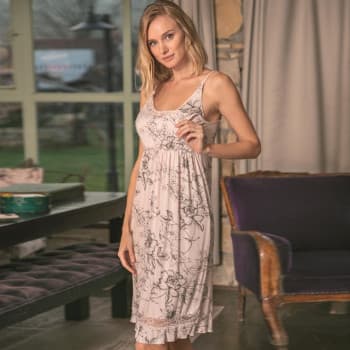 Robe de nuit d'allaitement 1 pièces Taille S