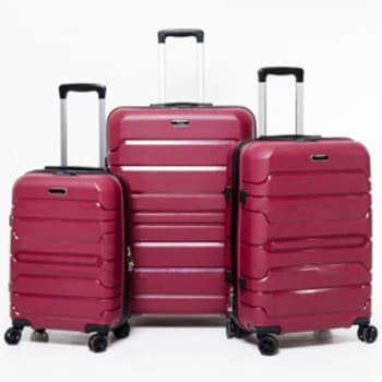 Set De Trois Valises - Rouge