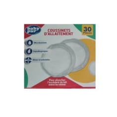 PUR COUSSINETS D'ALLAITEMENT 30PCS