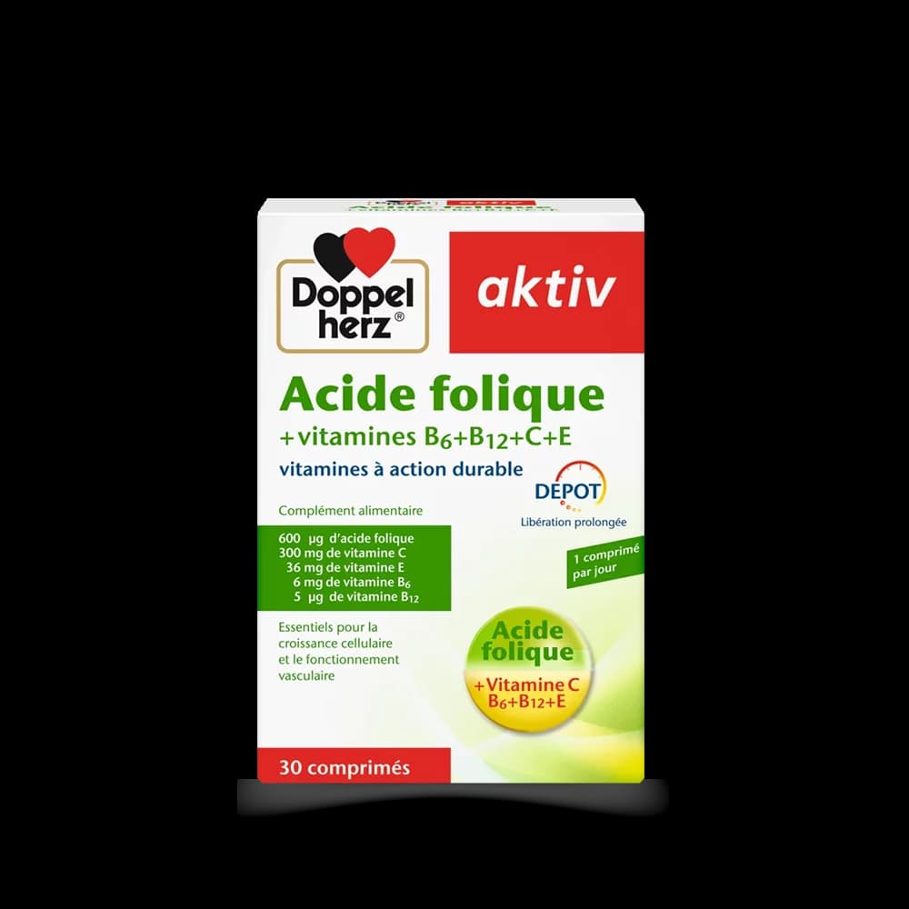 Aktiv Acide Folique – 30 Comprimes