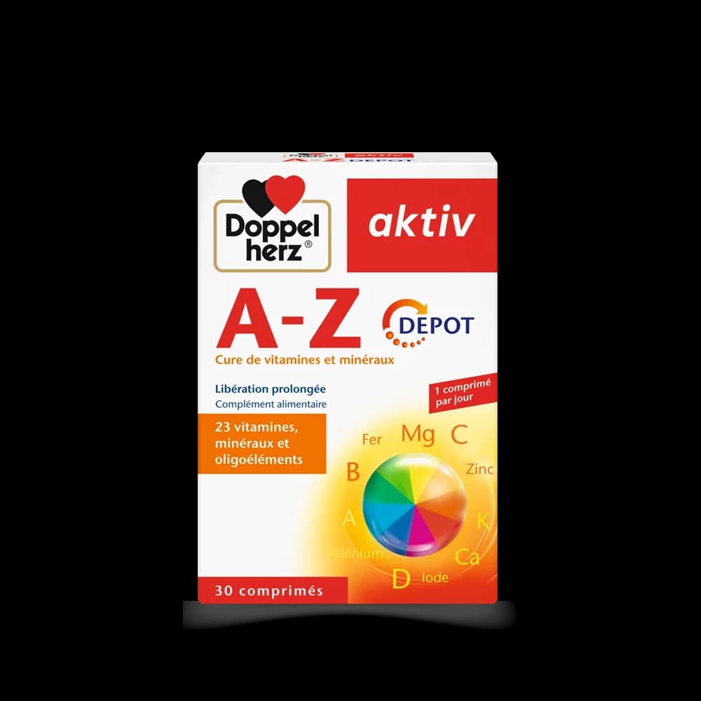 Aktiv A-Z Vitamines Et Mineraux 30 Comprimes