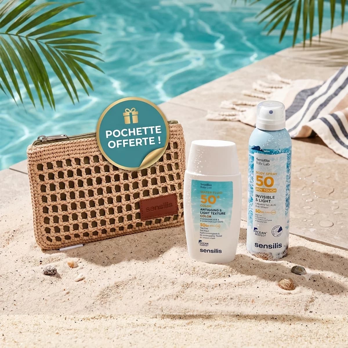 Sensilis Pack Solaire TINT TOTAL + trousse offerte