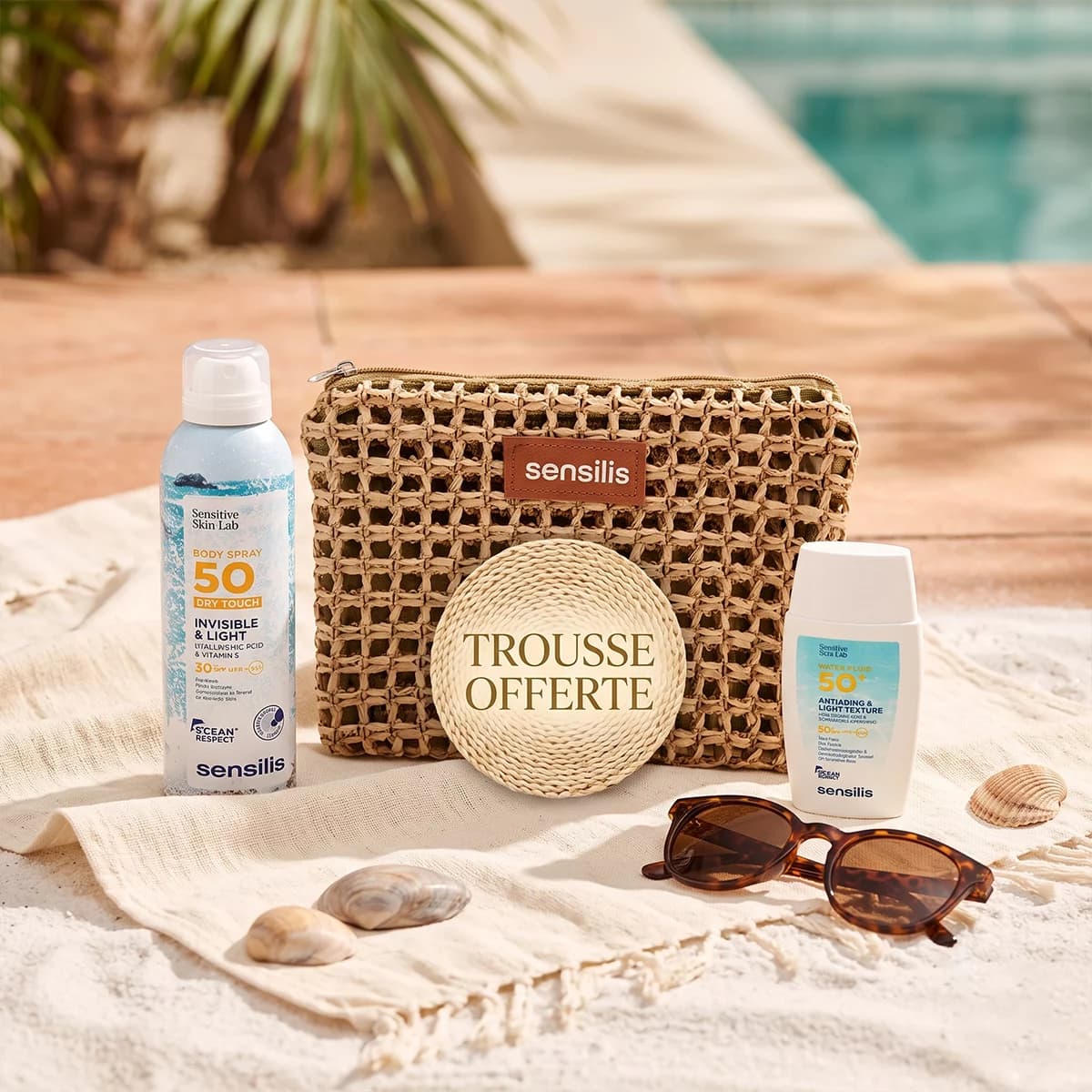 Sensilis Pack Solaire Invisible PURE TOTAL + Trousse Offerte