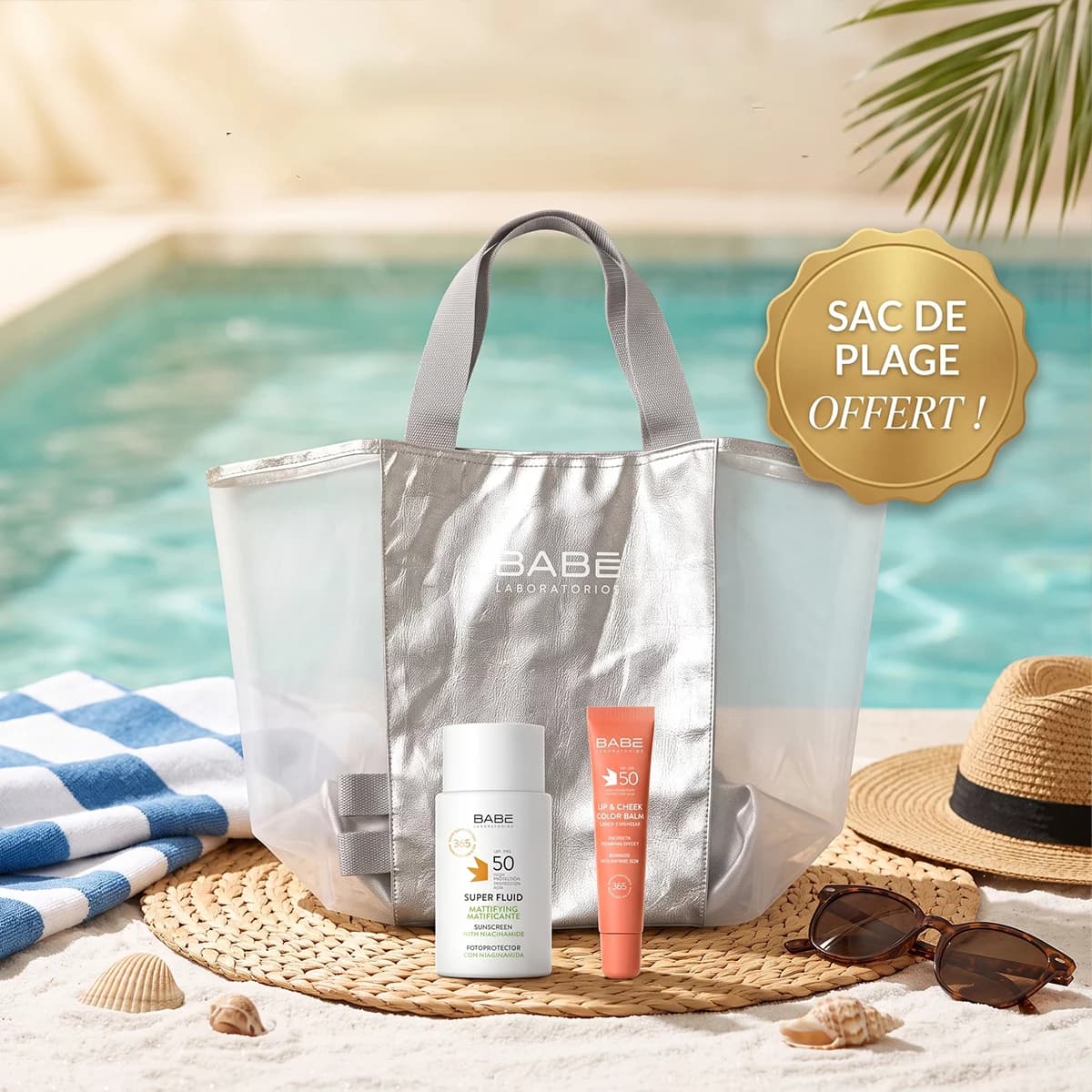 Babé Pack Glow + Sac de plage Offert