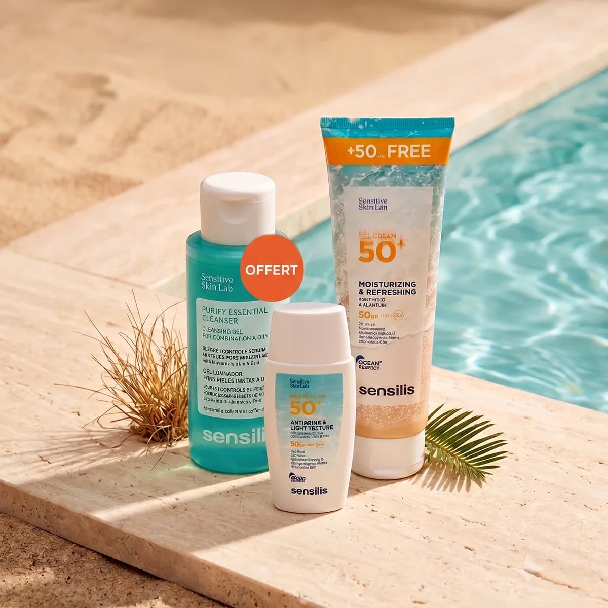 Sensilis Pack Solaire Invisible PURE RITUAL + Gel Nettoyant Offert