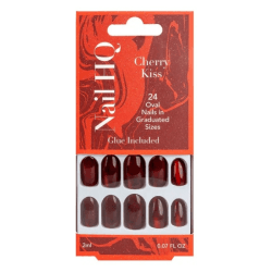 NAIL HQ OVAL CHERRY KISS NAILS