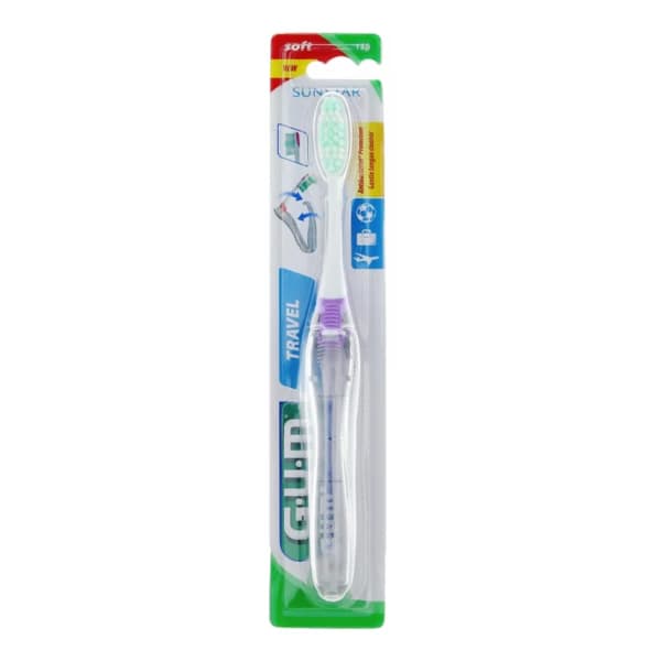 Gum Brosse à Dents De Voyage Souple 158