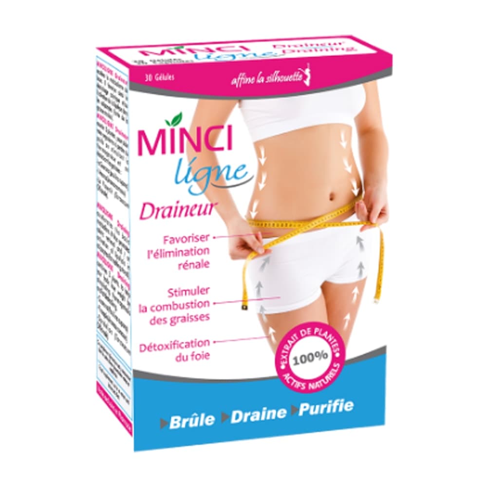 Minciligne Draineur 30 Gélules