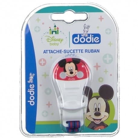 DODIE ATTACHE SUCETTE RUBAN MICKEY
