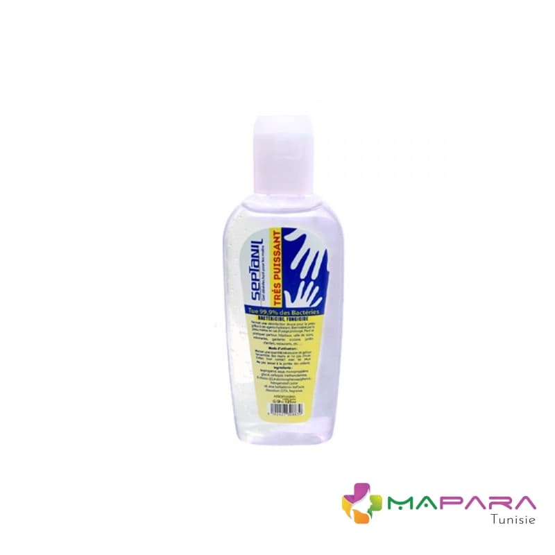 SEPTANIL Gel désinfectant anti bactérien 125ml
