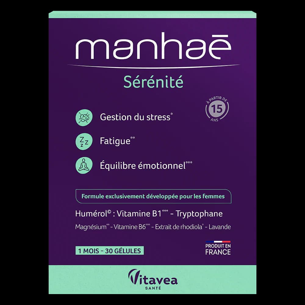Manhaé Serenite 30 Gelules