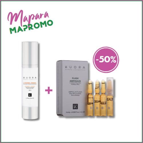 Kuora Pack Vitamine C & Anti-Age 4 AMPOULES * 2 ML (-50%)