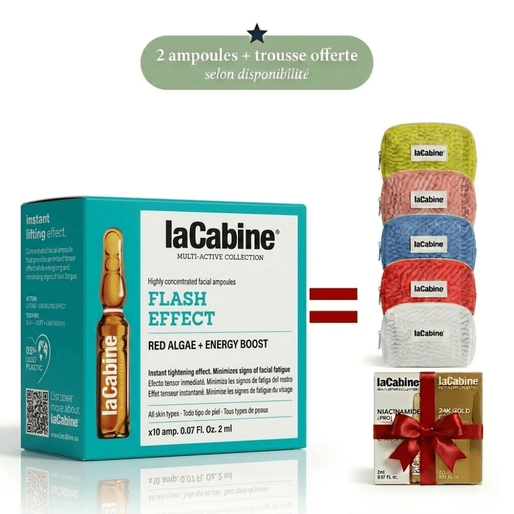 La Cabine Anti-Âge Flash Effect 10 ampoules