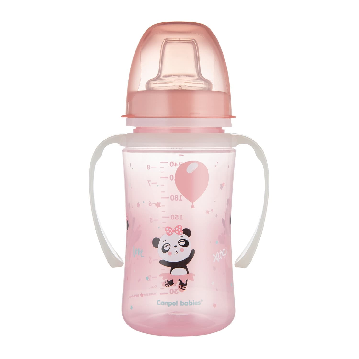 CANPOL Tasse Exotic Animals Rose 240ml – 35/208