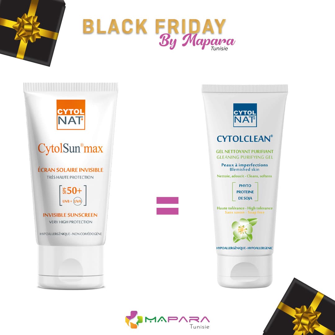 Cytolnat Protection Solaire Experte + Gel Nettoyant OFFERT