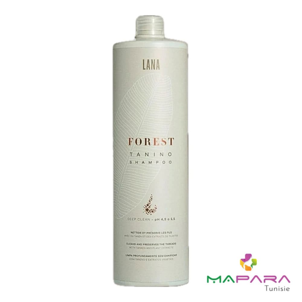 Lana Brasiles Forest Tanino Shampoing Anti-Résidus 1L