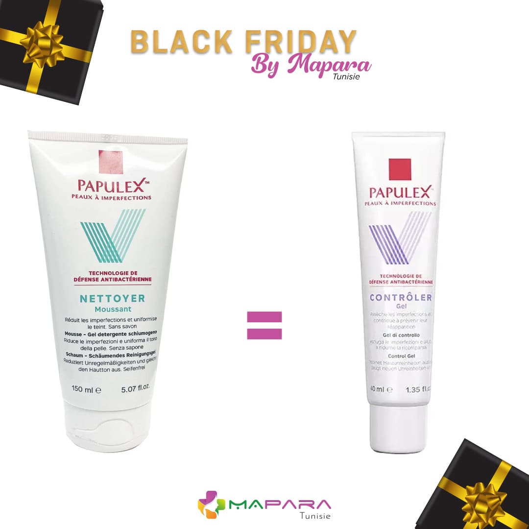 Papulex Anti-Imperfections + Gel Soin Intensif Offert