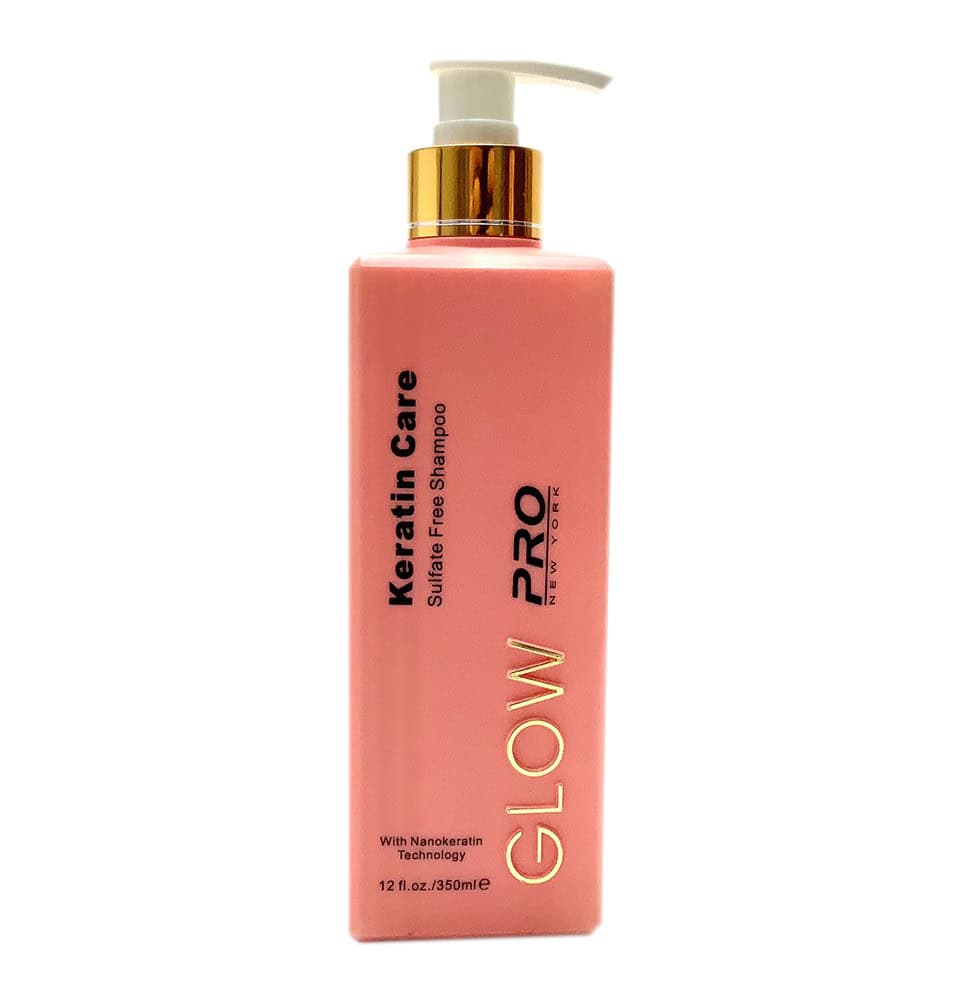 Glow Pro Newyork Shampooing Soin à la Kératine 350ml