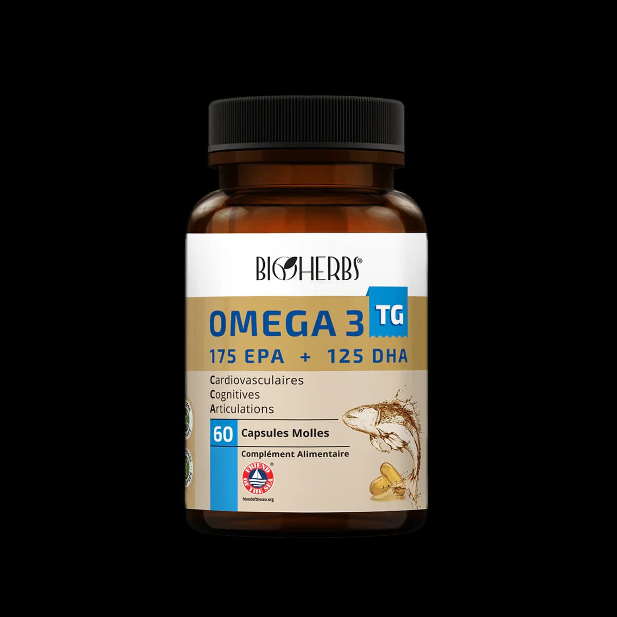 Bioherbs Omega 3 TG 60 Capsules