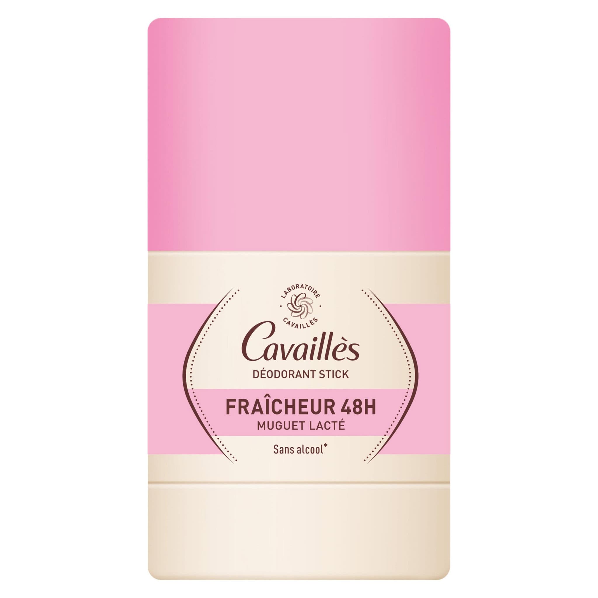 Cavailles Déodorant Stick Fraicheur Muguet Lacte 48h
