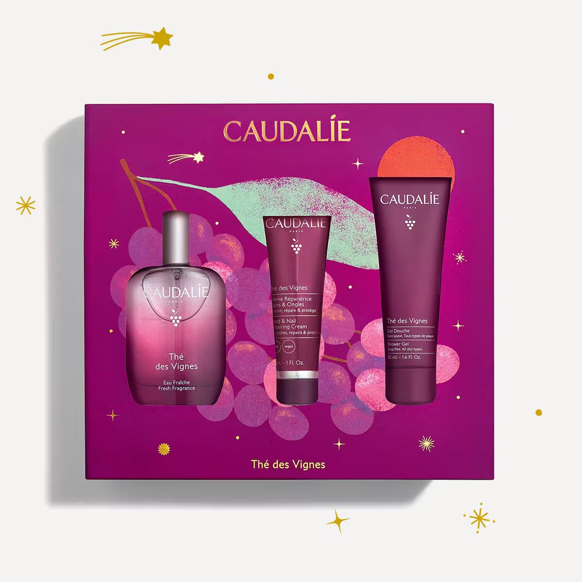 Caudalie Coffret Eau Fraîche Thé des Vignes